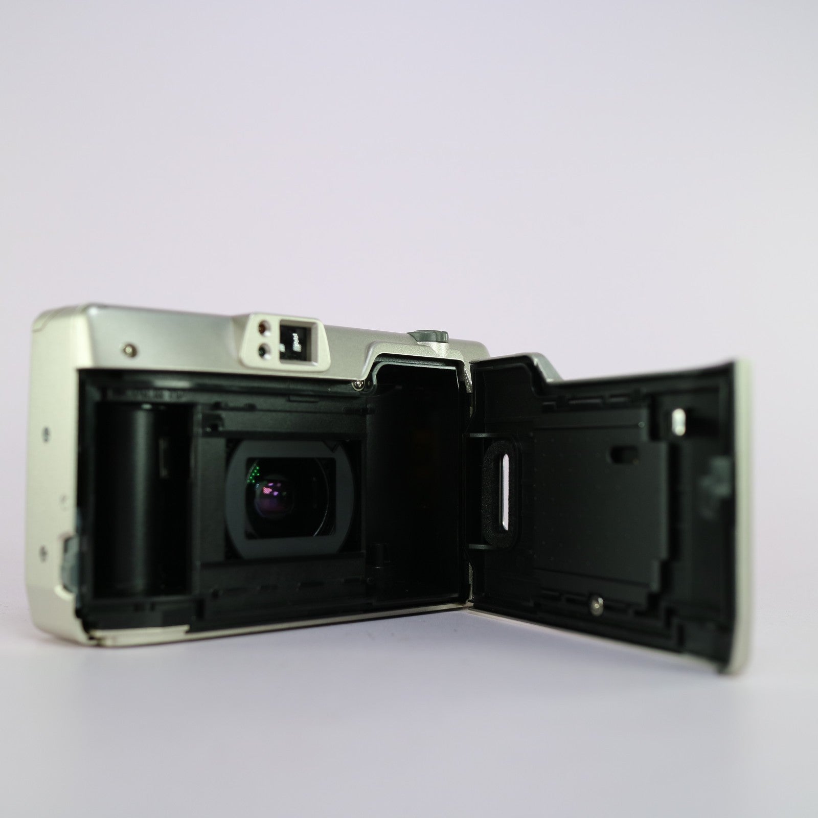 Nikon Lite Touch Zoom 70WS 35mm Film Point And Shoot Camera Silver Tested
