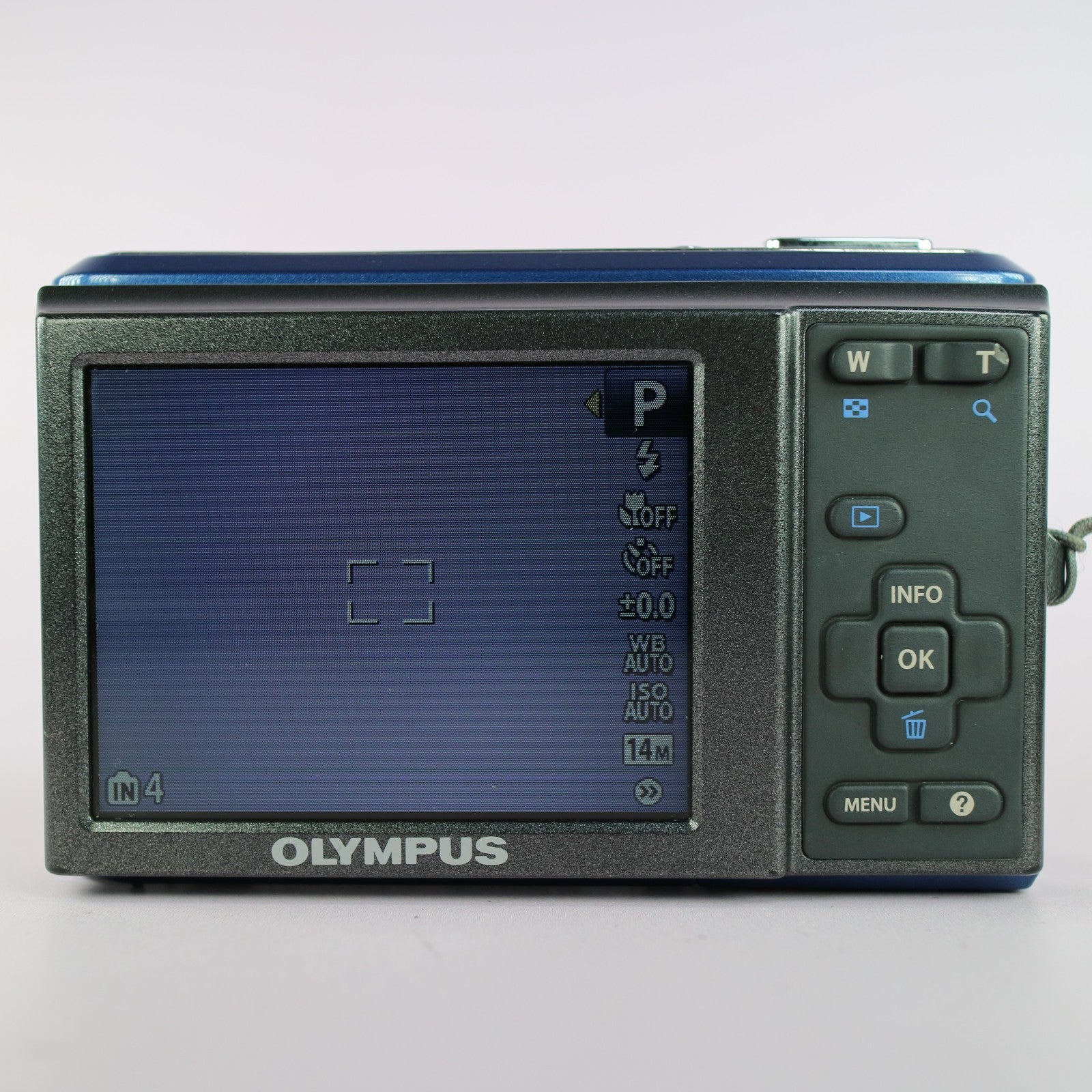 Olympus Digital Camera FE-47 14.0MP Blue Tested