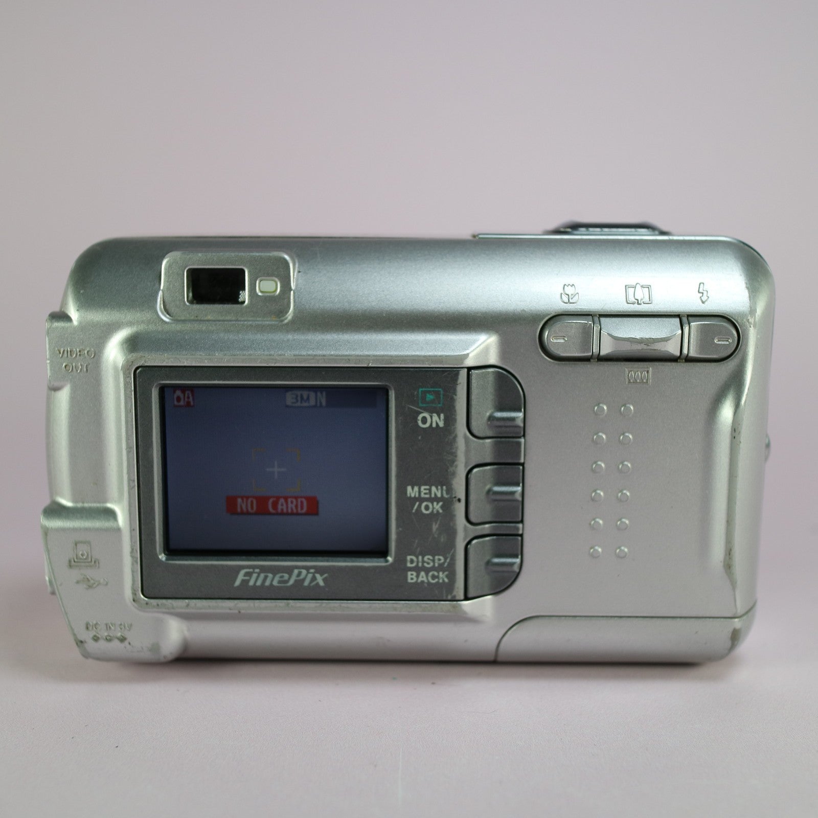 Fujifilm Digital Camera FinePix A330 3.2MP Silver Tested