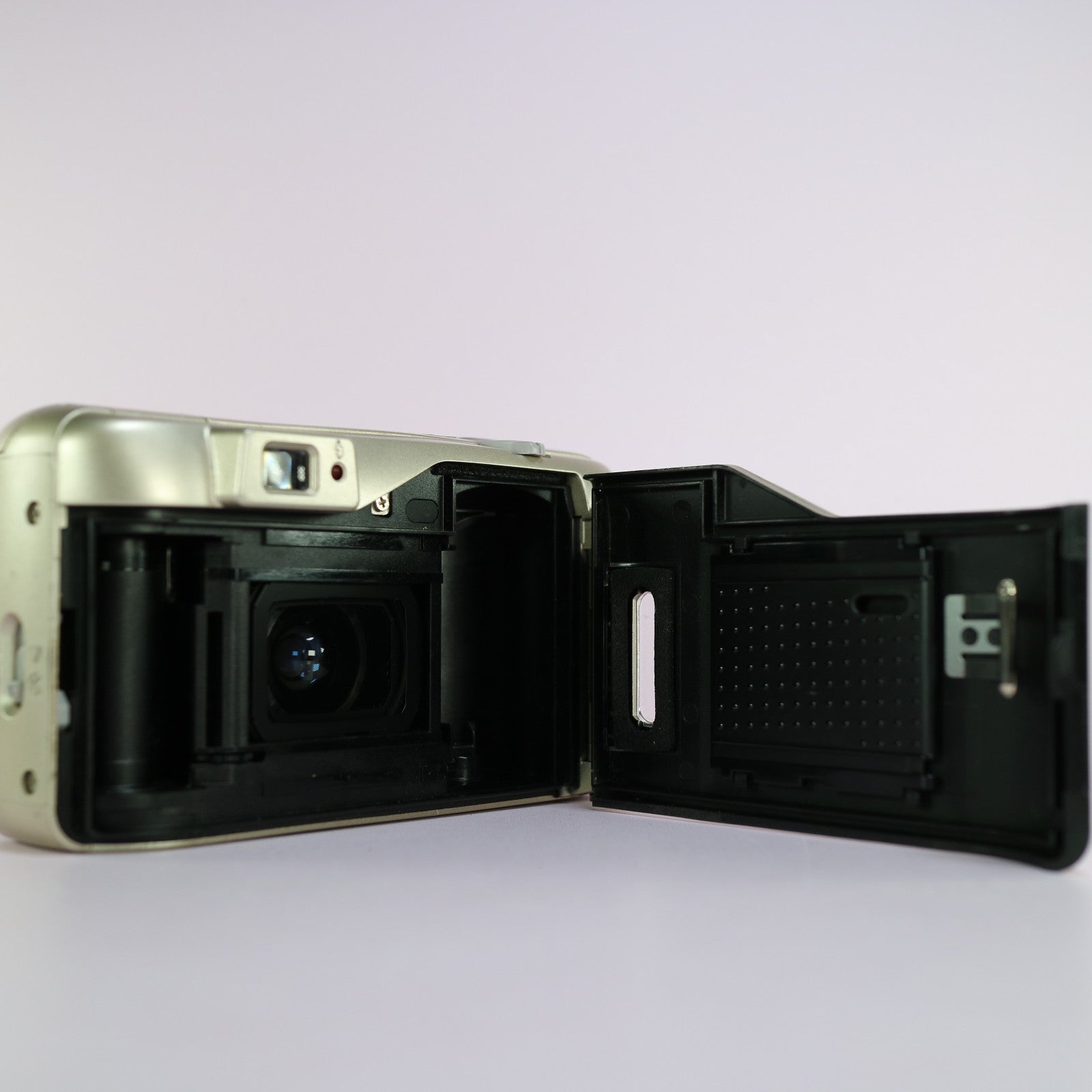 Nikon Lite Touch Zoom 70W 35mm Film Point And Shoot Camera Silver Tested