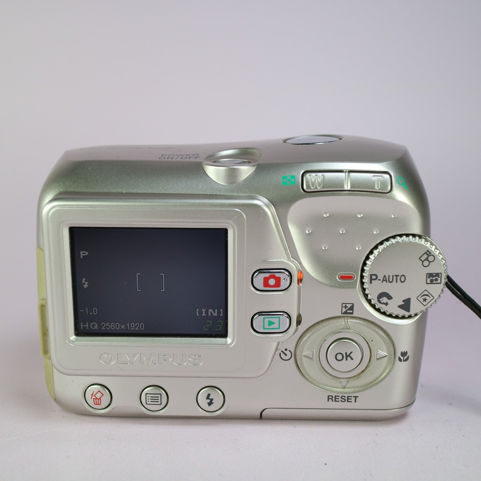 Olympus FE-110 5.0MP Compact Digital Camera Silver Tested