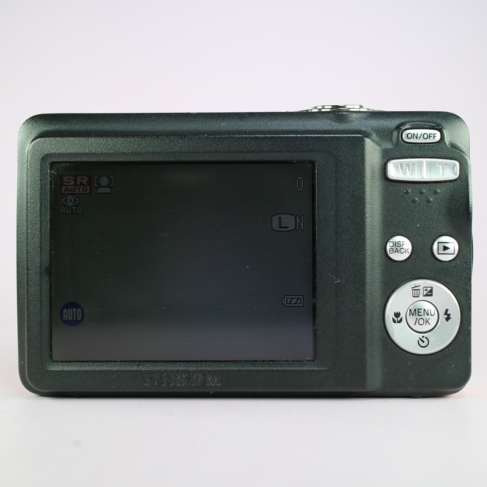 Fujifilm Digital Camera FinePix JV500 14.0MP Red Tested Full Working Set