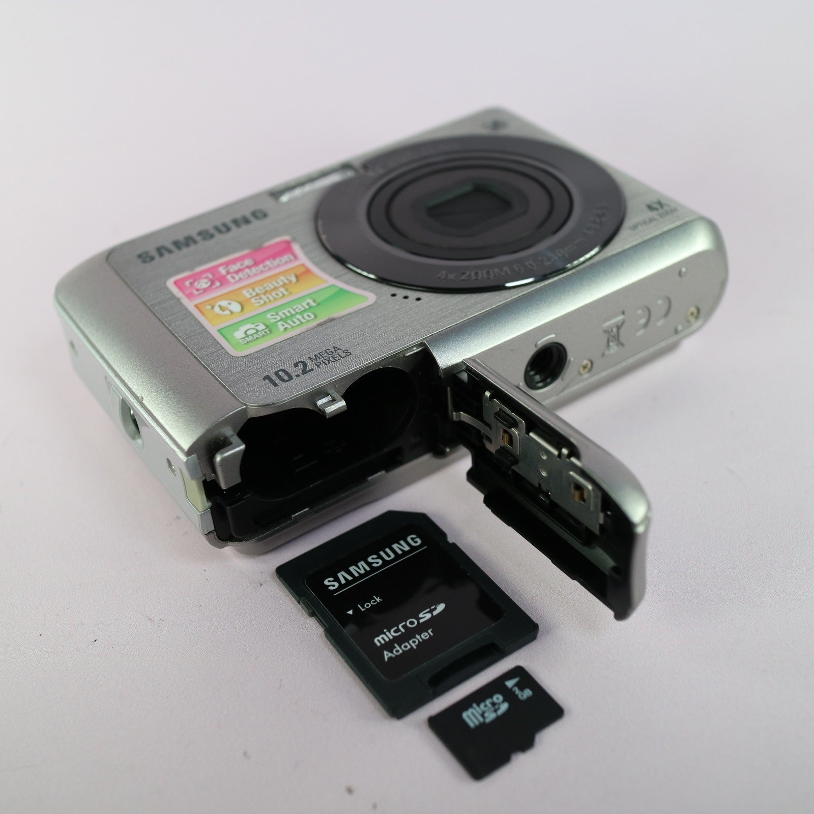 Samsung Digital Camera ES20 10.2MP Silver Tested