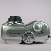 Nikon Digital Camera Coolpix 2100 2.0MP Silver Tested