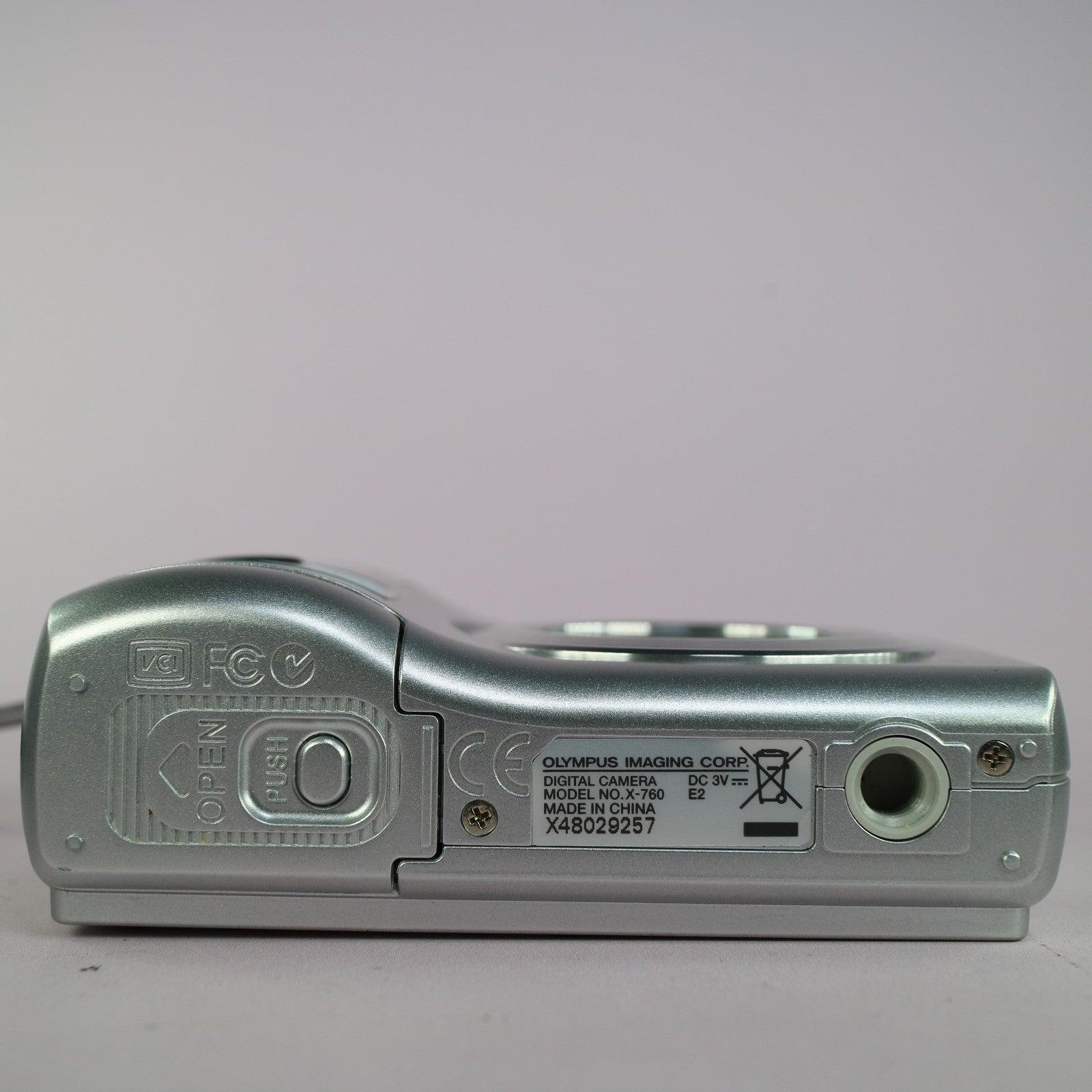 Olympus Digital Camera X-760 6.0MP Silver Tested