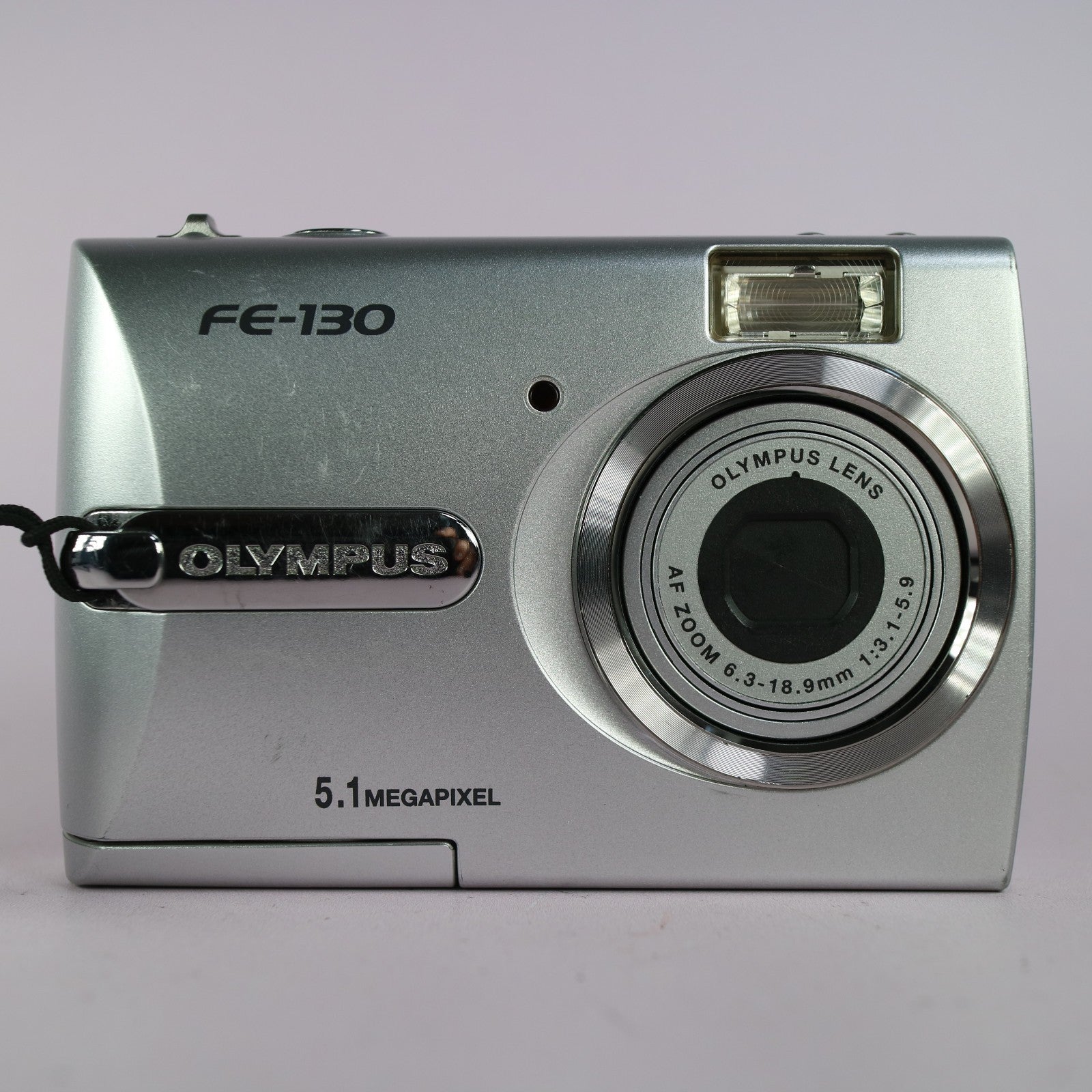 Olympus FE-130 5.1MP Compact Digital Camera Silver Tested