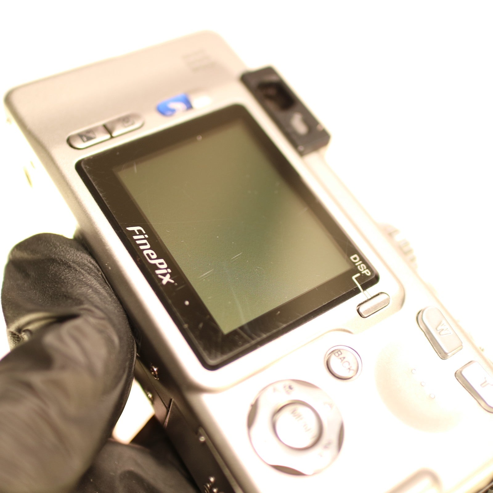 Fujifilm Digital Camera FinePix F700 6.3MP Silver Tested Full Working Set