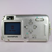 Olympus Digital Camera Mju 400 4.0MP Silver Tested