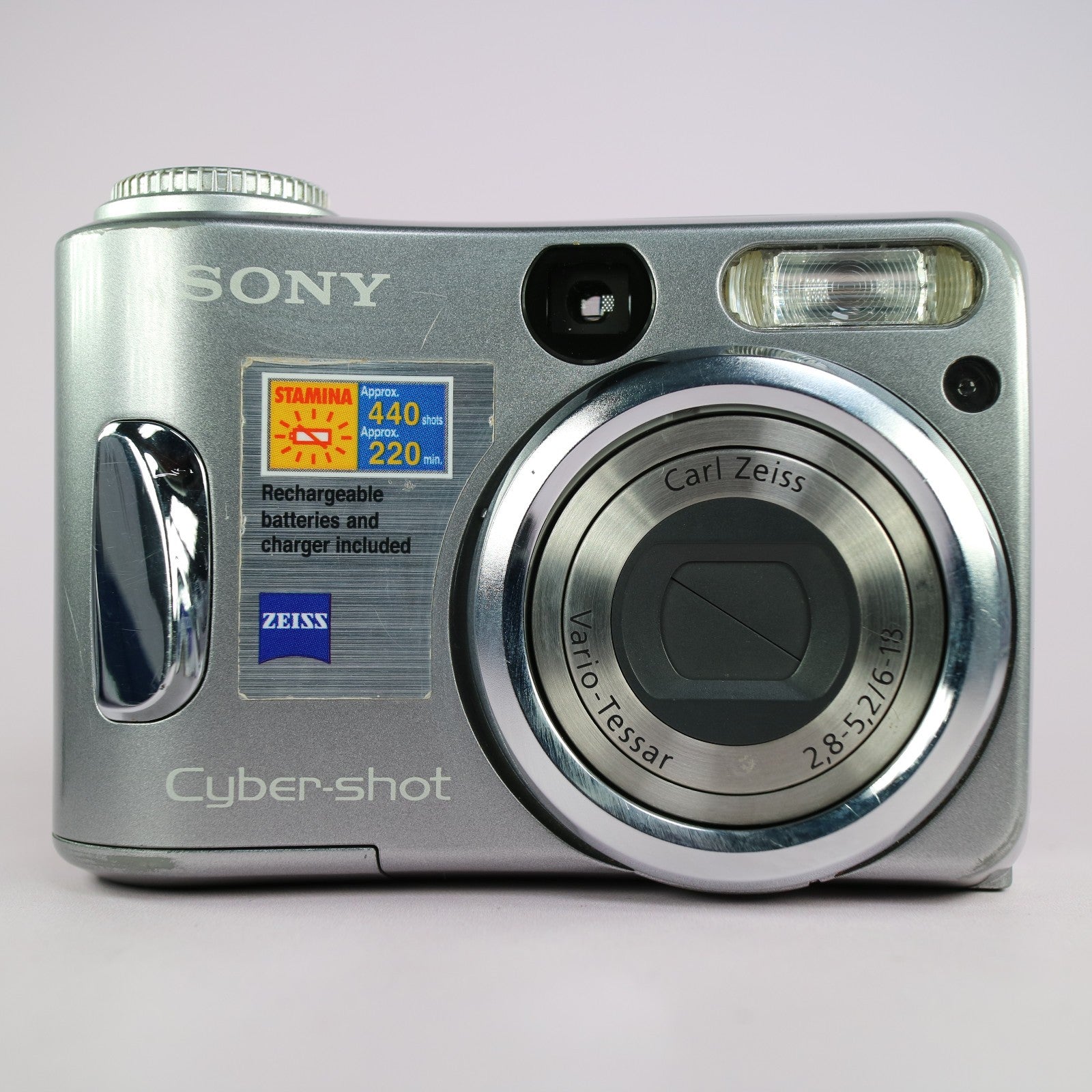 Sony Digital Camera Cybershot DSC-S80 4.1MP Silver Tested