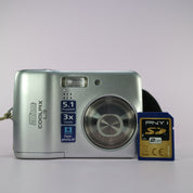 Nikon Digital Camera Coolpix L3 5.1MP Silver Tested