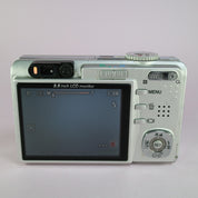 Vivitar Vivicam X30 10.1MP Digital Camera Silver Tested With Battery + SD Card