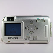 Olympus Digital Camera Mju 400 4.0MP Silver Tested