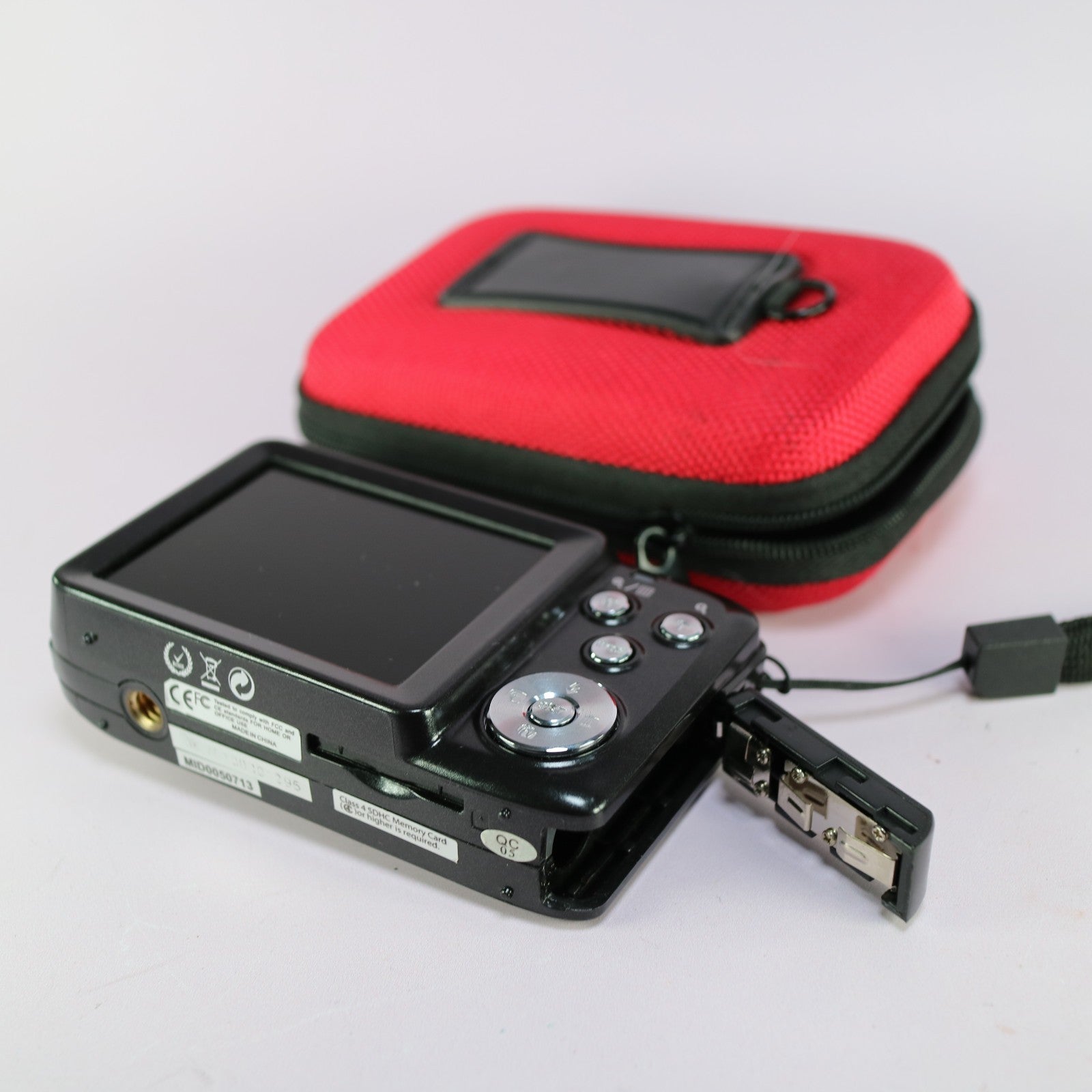 Vivitar Digital Camera Vivicam F128 16.1MP Black Tested