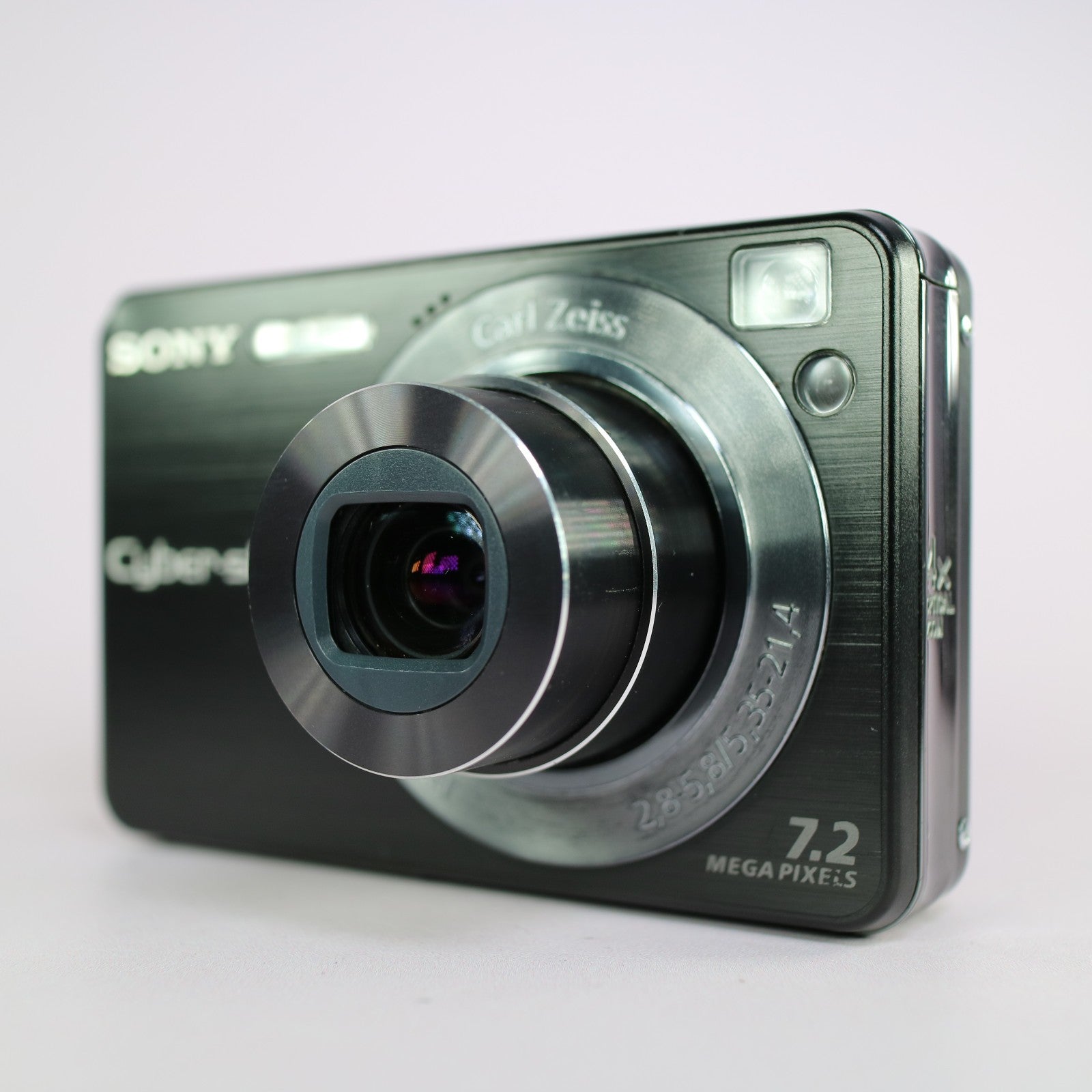 Sony Digital Camera Cybershot DSC-W125 7.2MP Black Tested Full Working Set