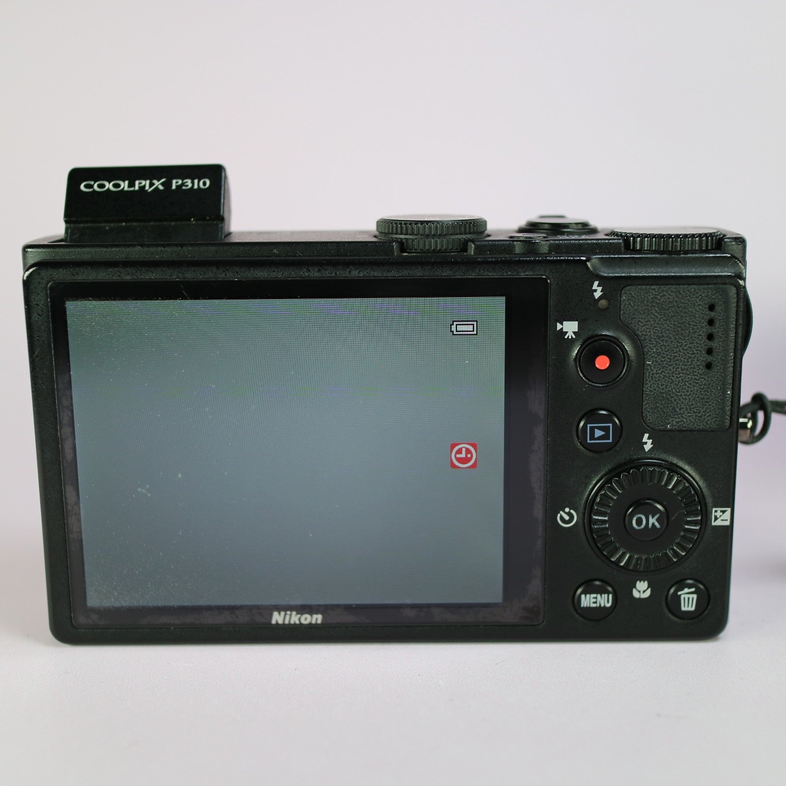 Nikon Digital Camera Coolpix P310 16.1MP Black Tested Full Working Set
