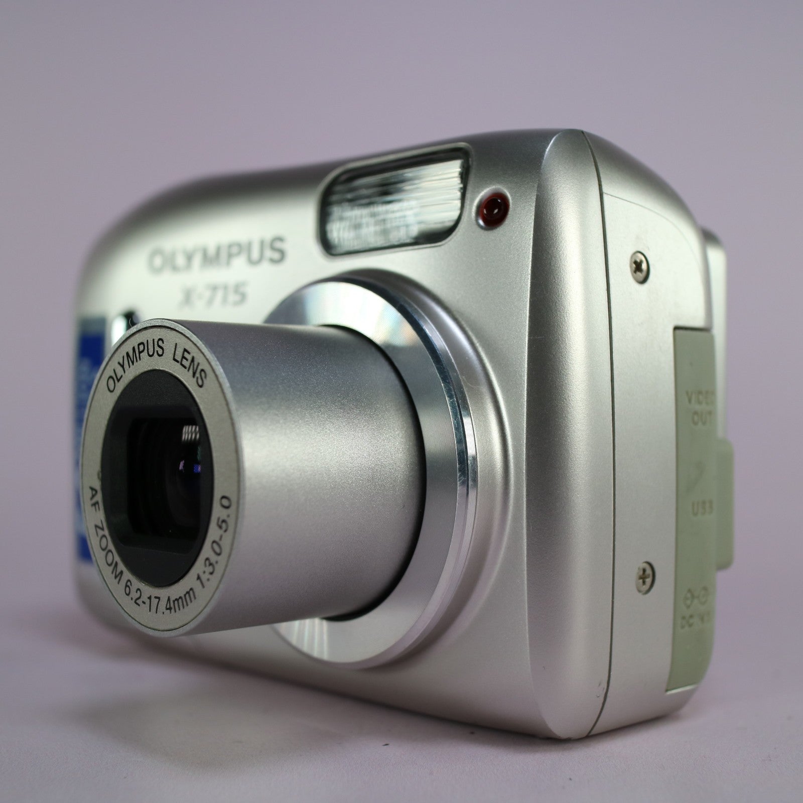 Olympus Digital Camera X-715 5.0MP Silver Tested