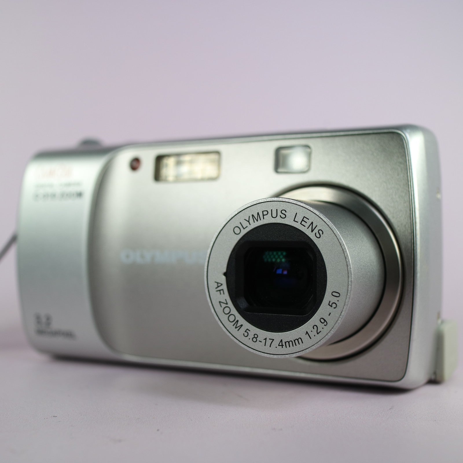 Olympus Digital Camera Camedia C-310 Zoom 3.2MP Silver Tested