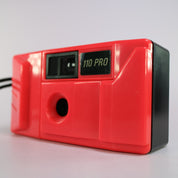 Unbranded 110 Pro 110mm Film Point and Shoot Camera Red Tested