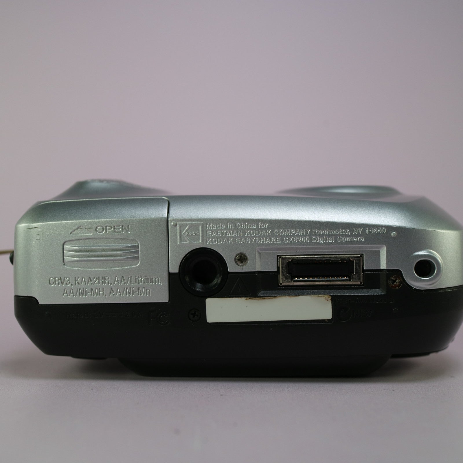 Kodak Digital Camera EasyShare CX6200 2.0MP Silver Tested