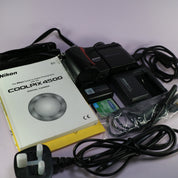Nikon Digital Camera Coolpix 4500 4.0MP Black Tested Full Working Set