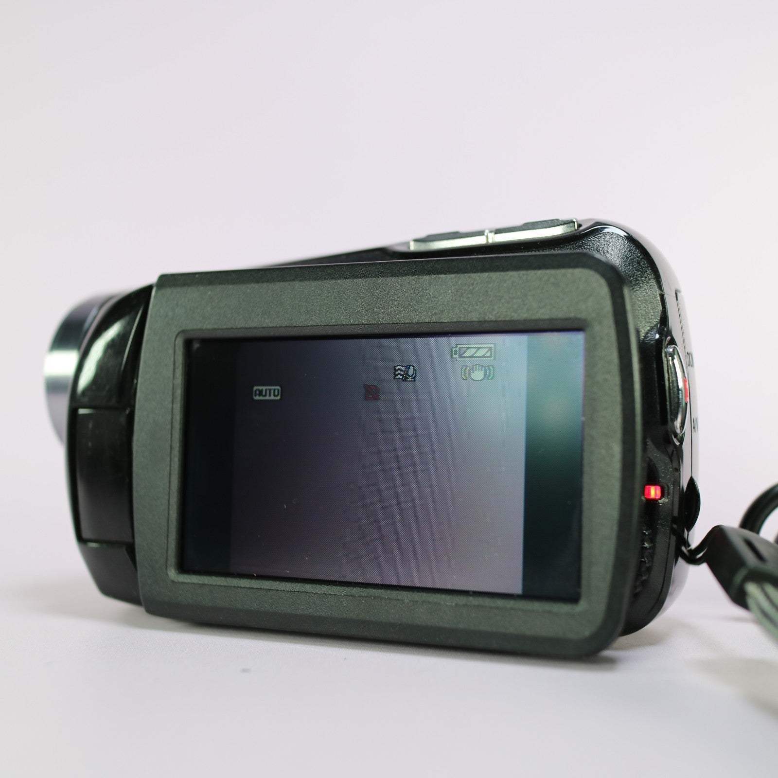 Panasonic SDR-S7 Handheld Digital Camcorder Black Tested Full Working Set