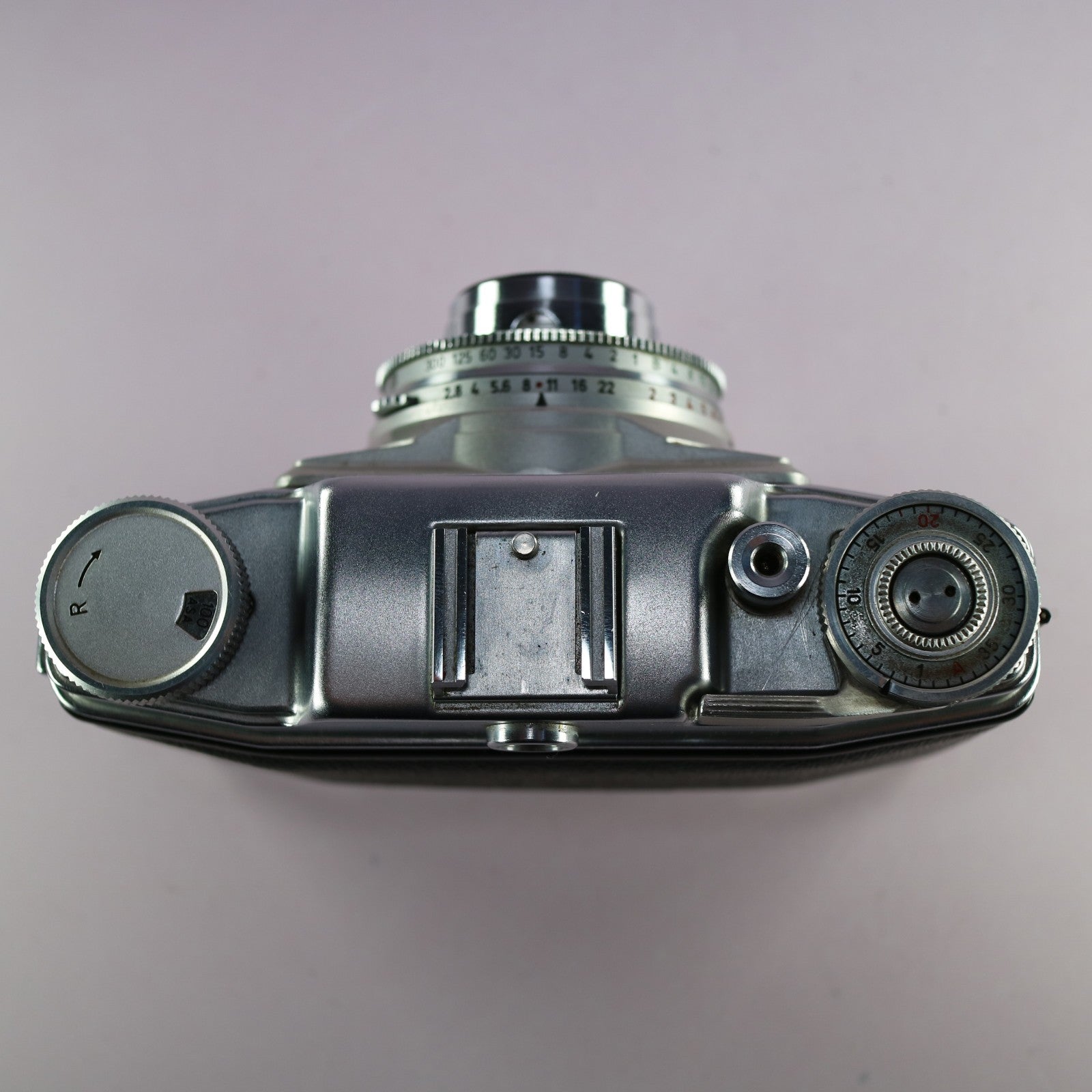 Agfa Silette Prontor-SVS Leaf Shutter 35mm Film Camera Silver Tested