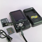 Samsung Digital Camera WB500 10.2MP Black Tested Full Working Set