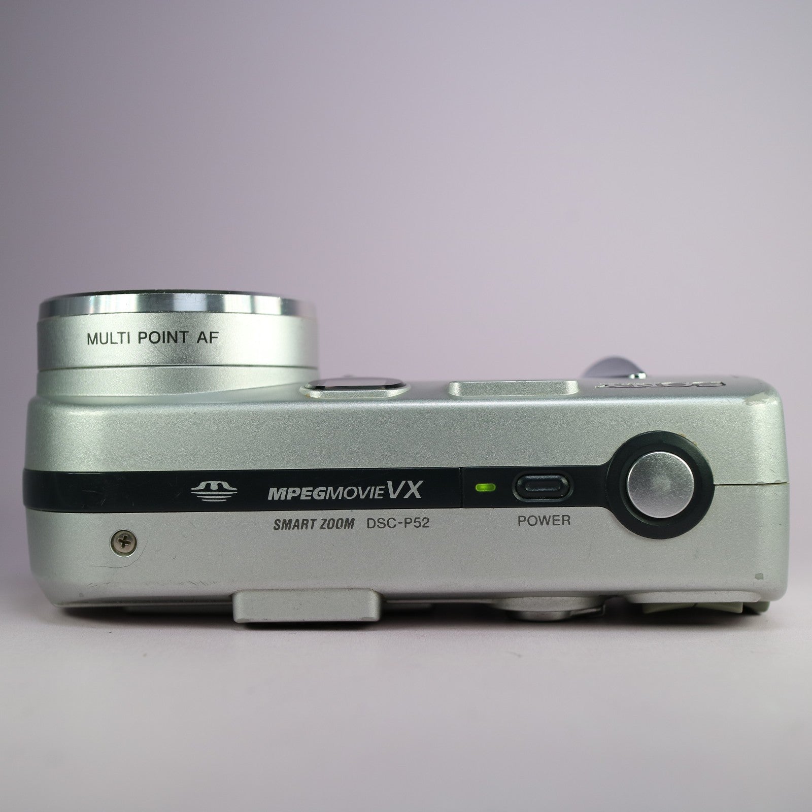 Sony Digital Camera Cybershot DSC-P52 3.2MP Silver Tested