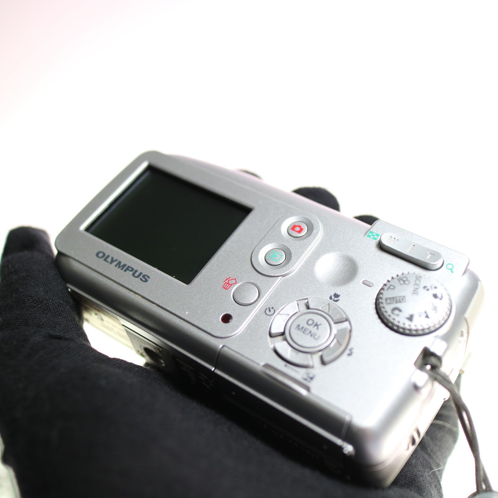 Olympus Digital Camera Camedia D-545 Zoom 4.0MP Silver Tested