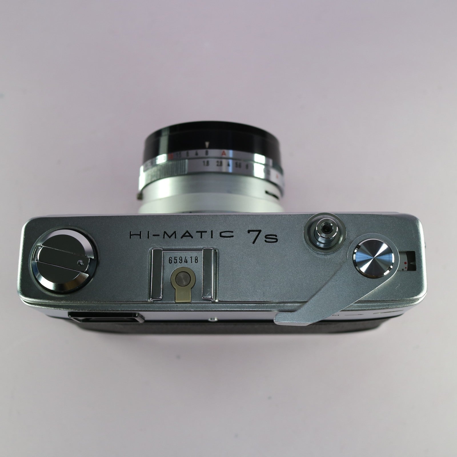 Minolta Hi-Matic 7S w/ Rokkor-PF 45mm f/1.8 Lens Vintage 35mm Rangefinder Camera