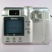 Nikon Digital Camera Coolpix 775 2.1MP Silver Tested