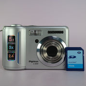 Samsung Digimax S500 5.1MP Compact Digital Camera Silver Tested