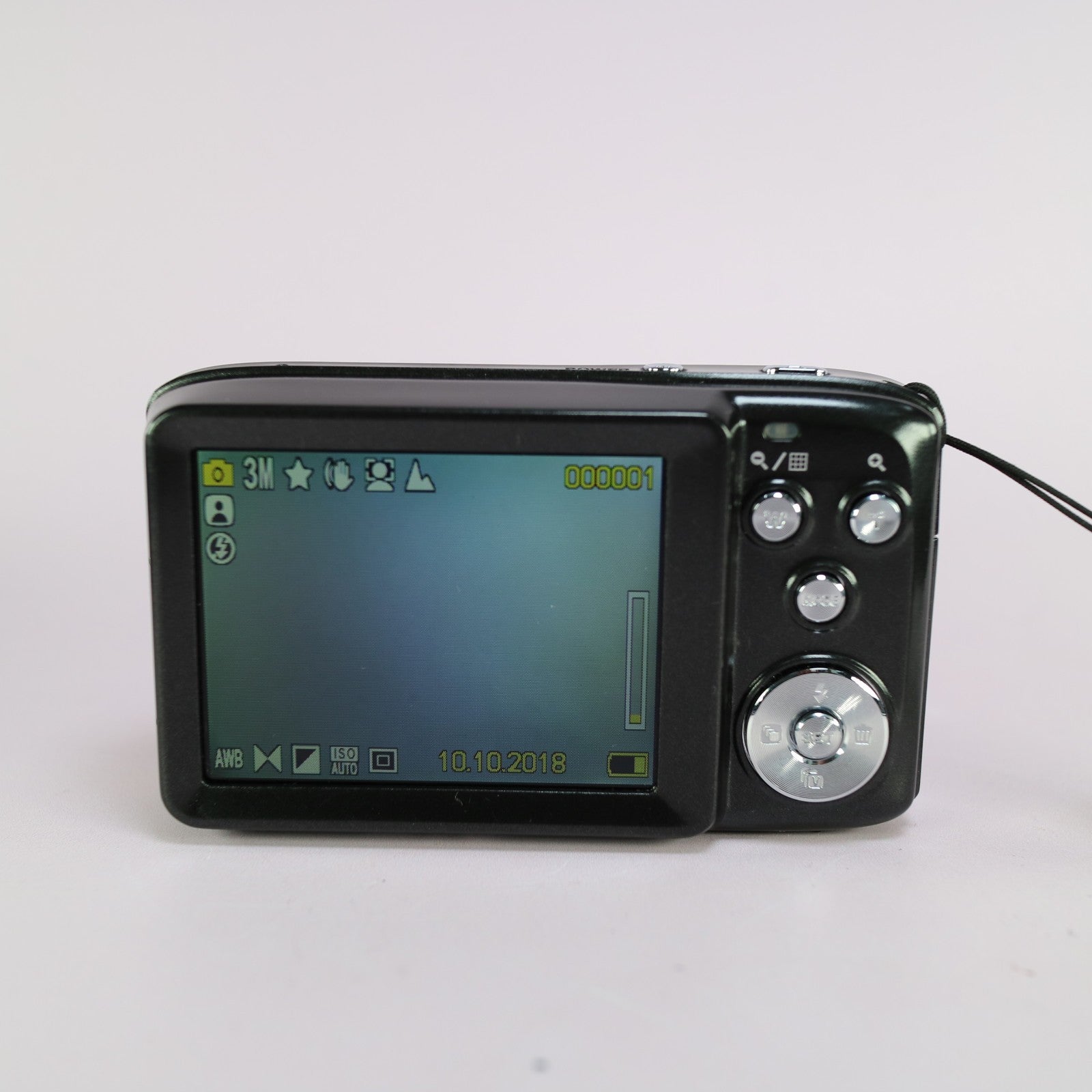Vivitar Digital Camera Vivicam F128 16.1MP Black Tested