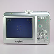 Sanyo VPC-S600 6.0MP Compact Digital Camera Silver Tested