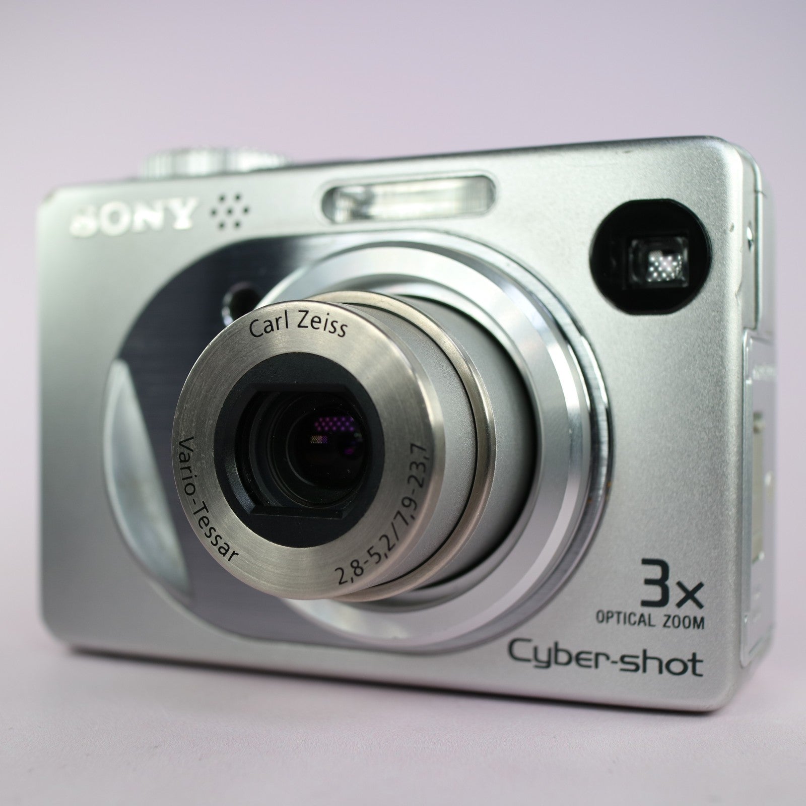 Sony Digital Camera Cybershot DSC-W1 5.1MP Silver Tested