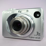 Sony Digital Camera Cybershot DSC-W1 5.1MP Silver Tested