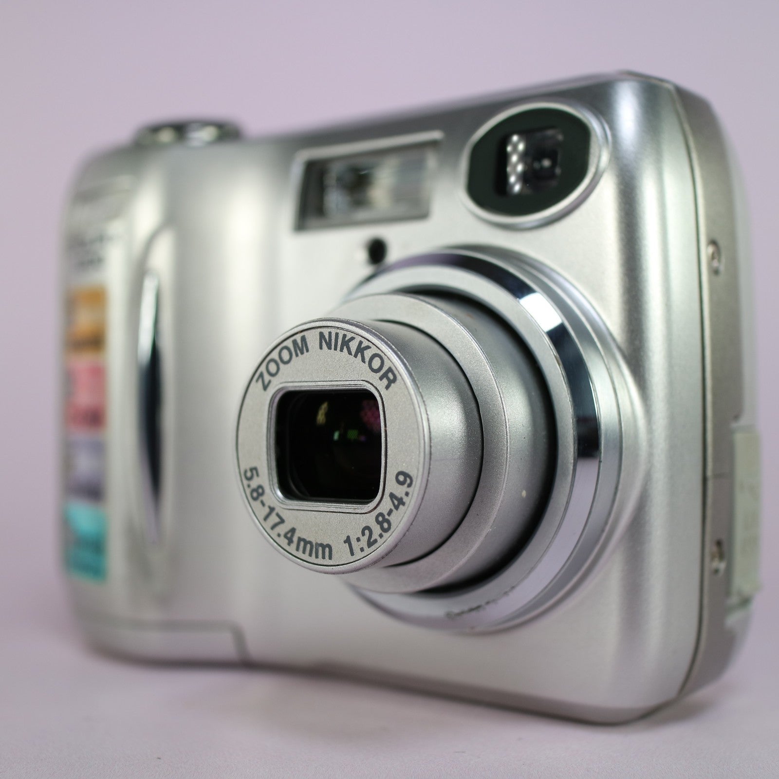 Nikon Digital Camera Coolpix 3200 3.2MP Silver Tested