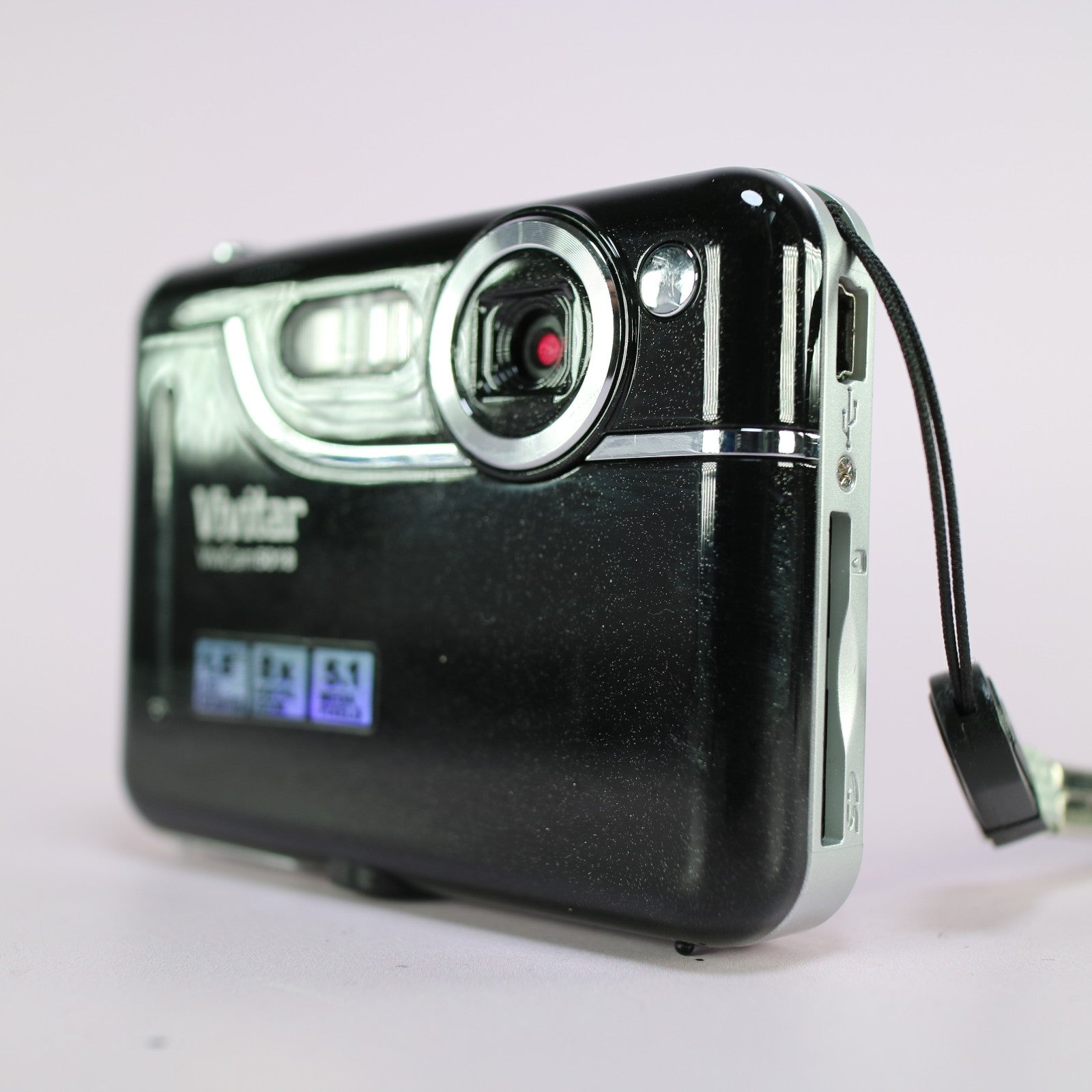Vivitar Digital Camera Vivicam 5018 5.1MP Black Tested