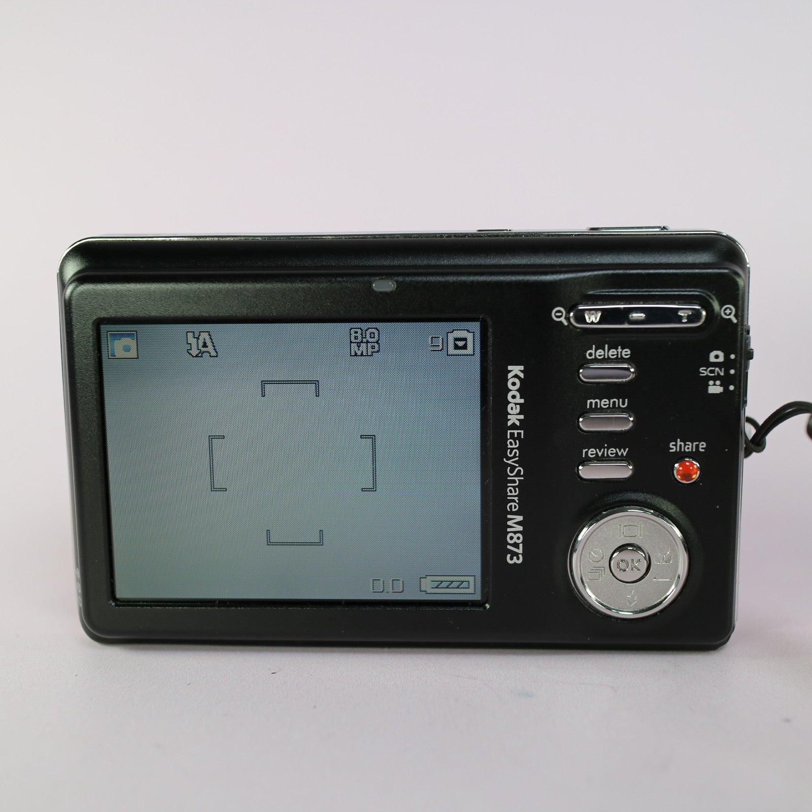 Kodak Digital Camera EasyShare M873 8.0MP Black Tested Full Working Set