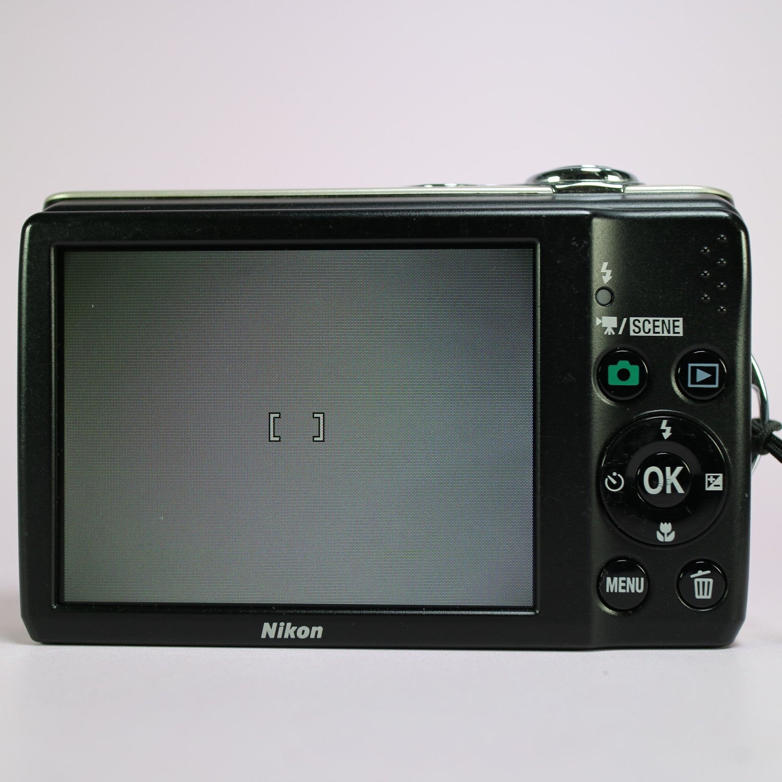 Nikon Digital Camera Coolpix L22 12.0MP Silver Tested