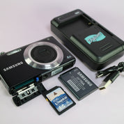 Samsung Digital Camera ST60 12.2MP Black Tested Full Working Set