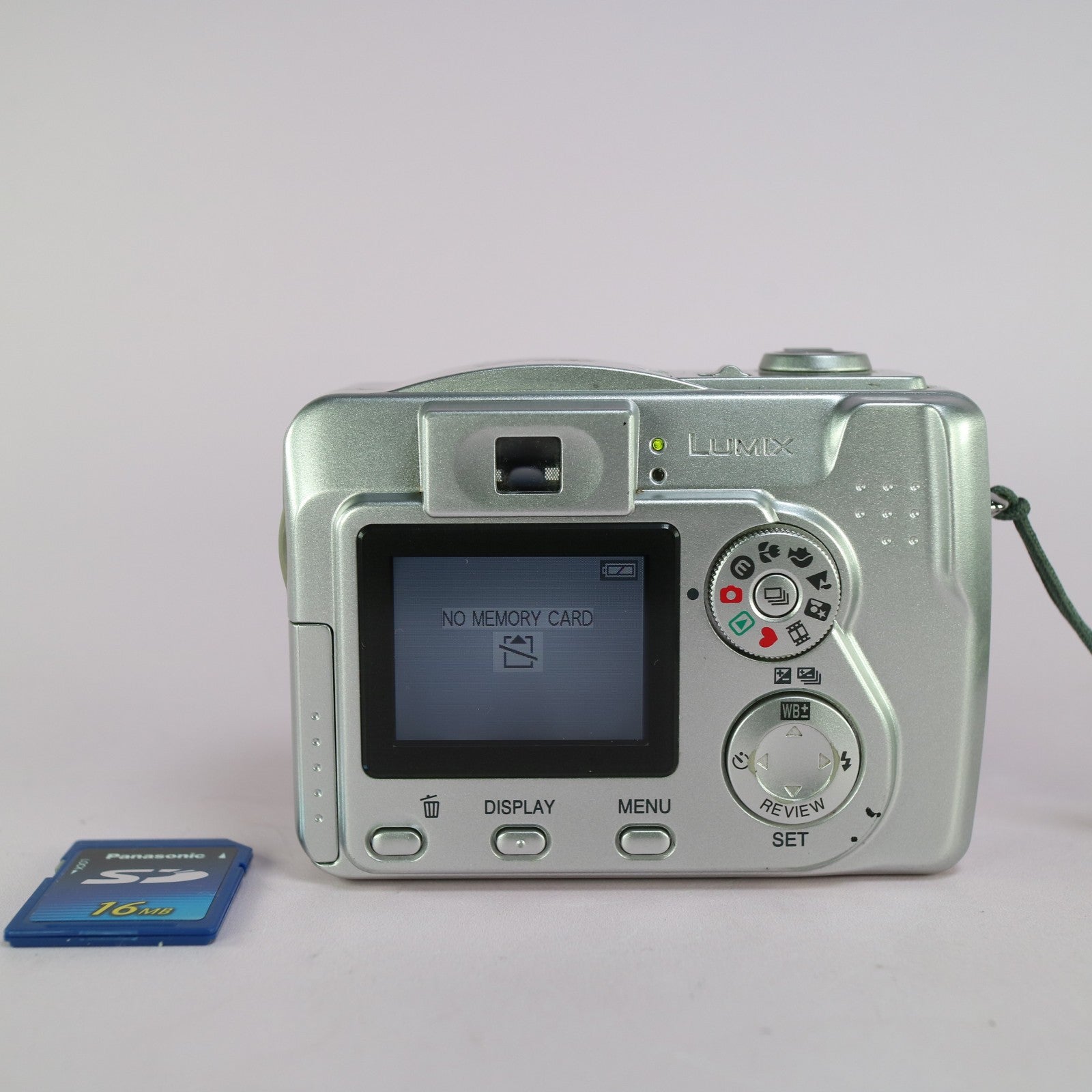 Panasonic Digital Camera Lumix DMC-LC50 3.2MP Silver Tested