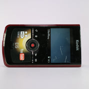 Kodak Zi8 Handheld HD Digital Camcorder Red Tested Full Working Set