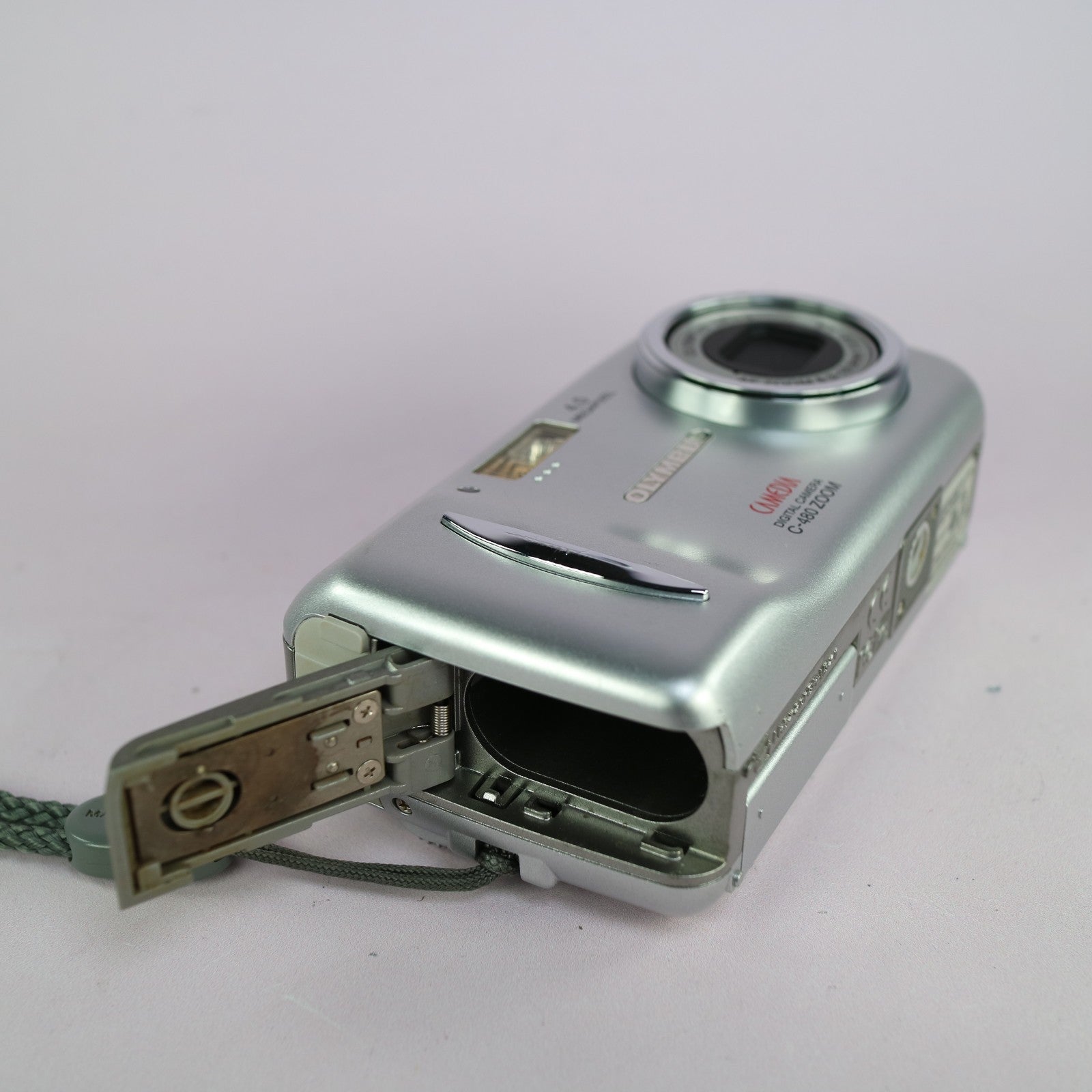 Olympus Digital Camera Camedia C-480 Zoom 4.0MP Silver Tested