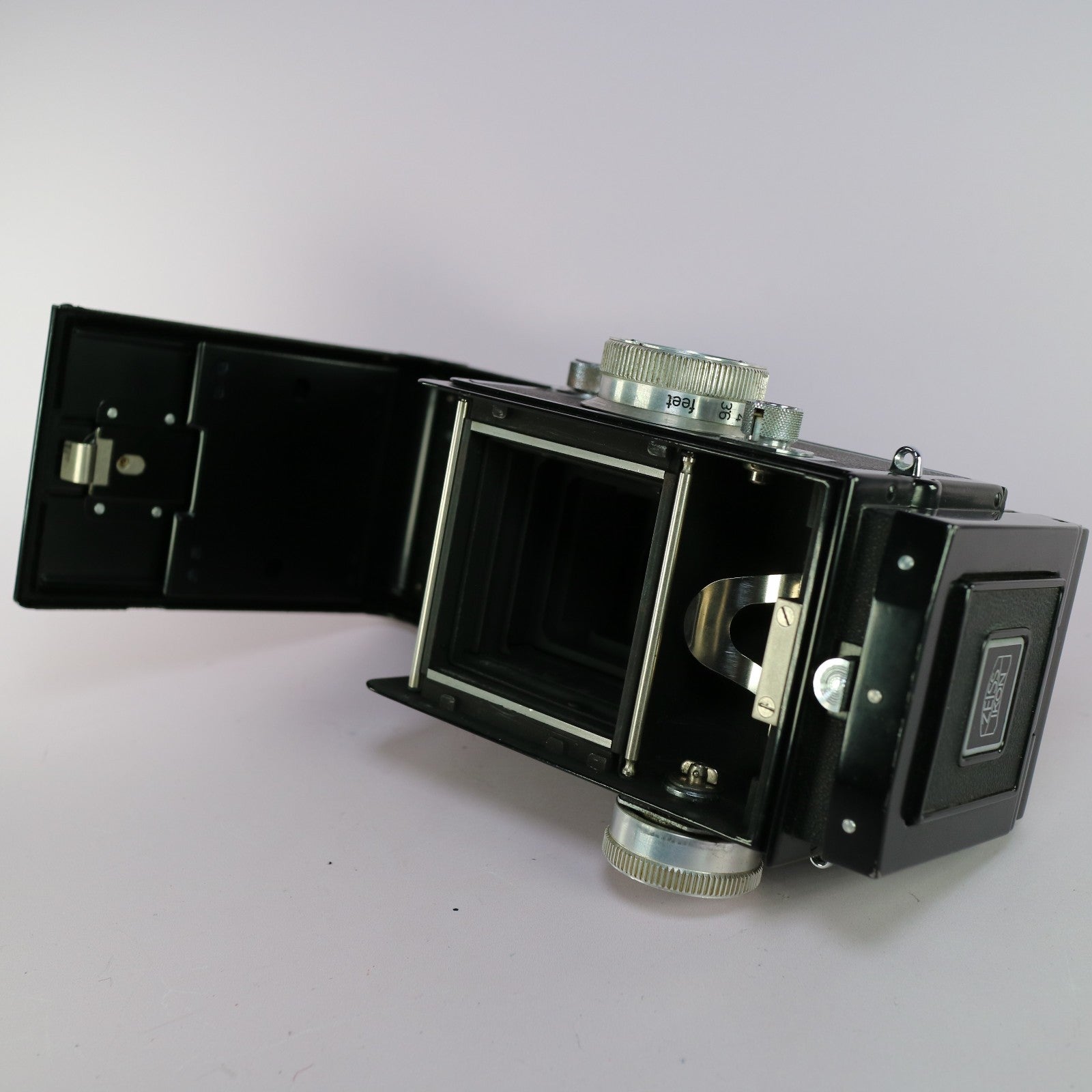 Zeiss Ikon Ikoflex 1C Medium Format Twin Lens Reflex TLR Camera Black Tested