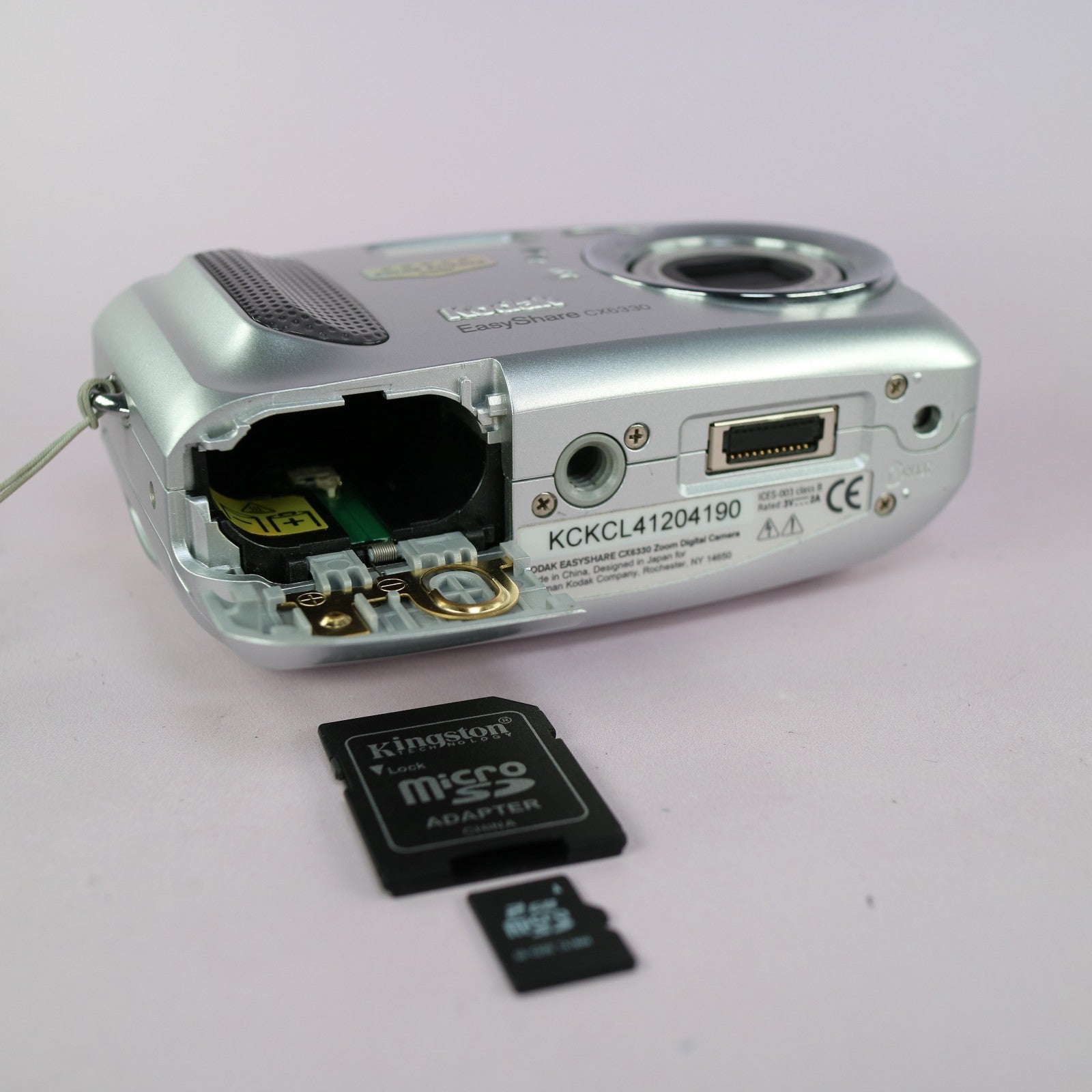 Kodak Digital Camera EasyShare CX6330 3.1MP Silver Tested