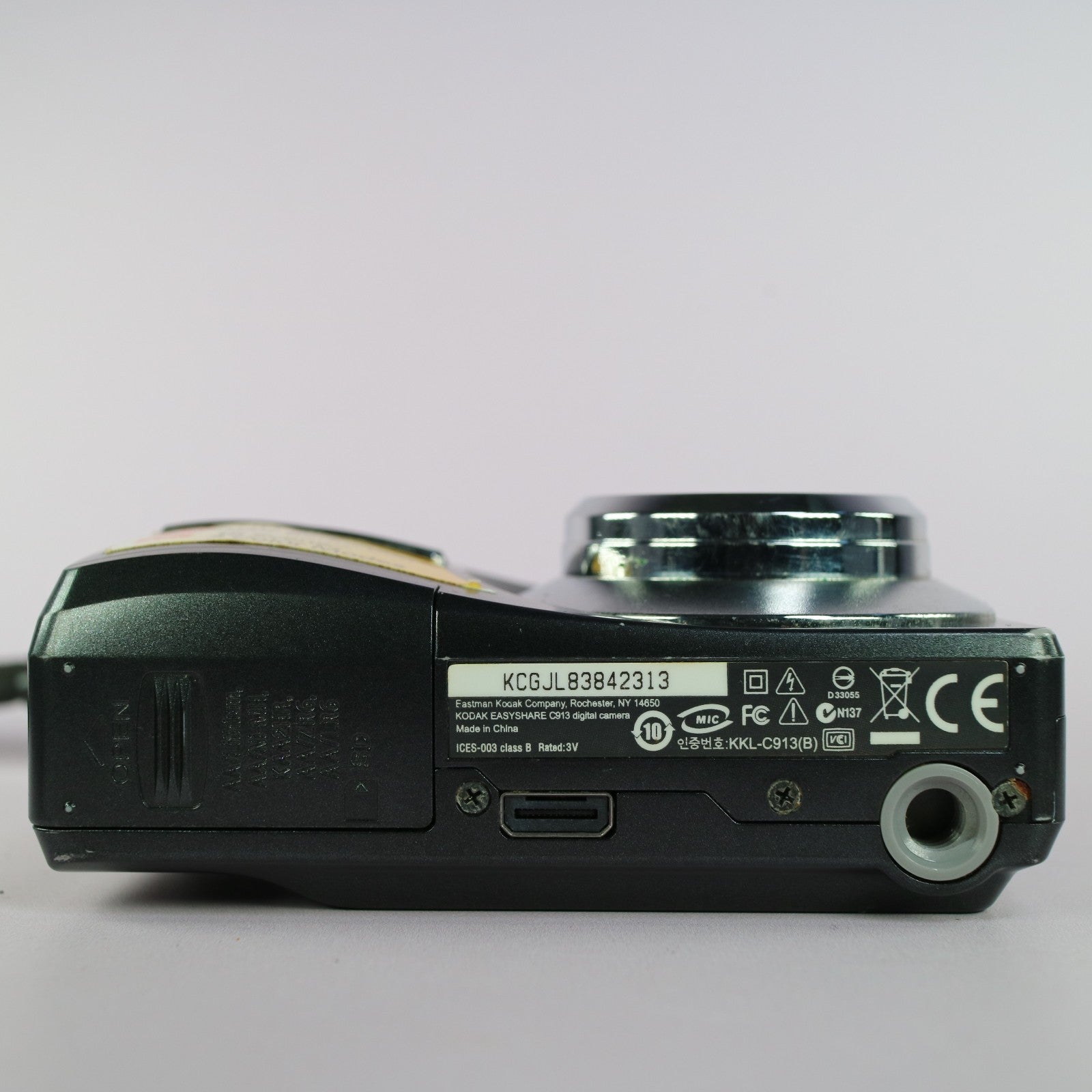 Kodak Digital Camera EasyShare C913 9.0MP Black Tested