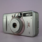 Canon Sure Shot 80u 35mm Film Point and Shoot Camera Silver Tested