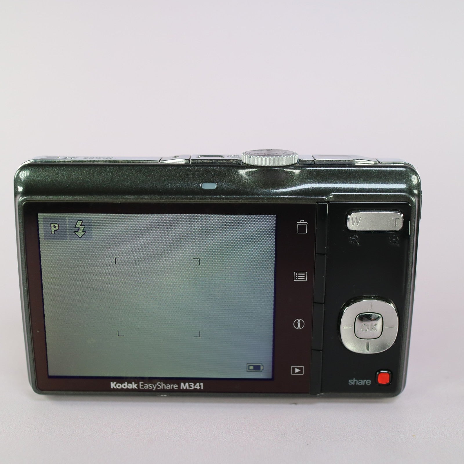 Kodak Digital Camera EasyShare M341 10.2MP Black Tested Full Working Set