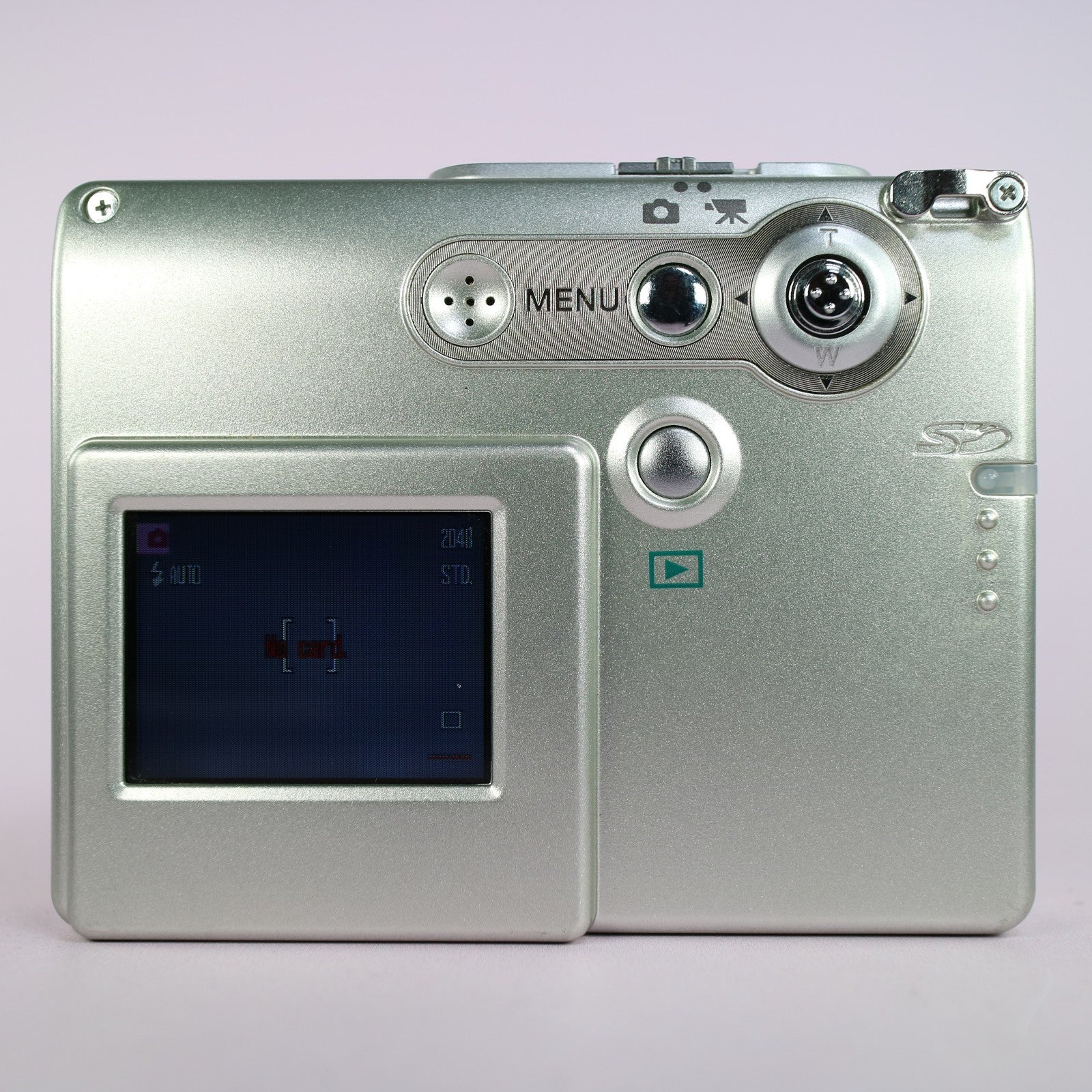 Minolta Dimage X31 3.2MP Compact Digital Camera Silver Tested